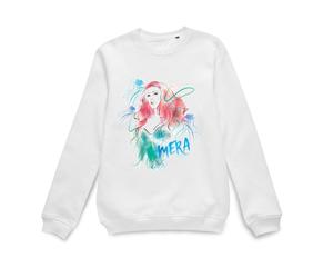 Aquaman Official Movie Mera Sweatshirt - White | Size: Small Aquaman White S