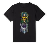 Aquaman Official Movie & Ocean Master T-Shirt - Black | Size: Small Aquaman Black S