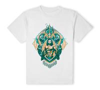 Aquaman Official Movie Seven Kingdoms T-Shirt - White | Size: Medium Aquaman White M
