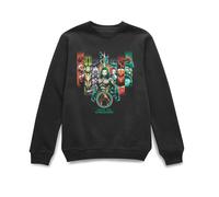 Aquaman Official Movie Unite the Kingdoms Sweatshirt - Black | Size: Small Aquaman Black S