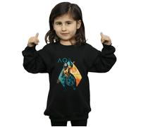 Aquaman Tropical Icon Sweatshirt DC Comics Black 12-13 Years