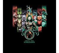 Aquaman Unite The Kingdoms Men's T-Shirt - Black - 5XL