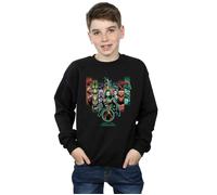 Aquaman Unite The Kingdoms Sweatshirt DC Comics Black 5-6 Years