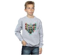 Aquaman Unite The Kingdoms Sweatshirt DC Comics Grey 5-6 Years