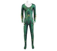 Aquamans And Queen Mera Cosplay Bodysuit Halloween Anime Costume OnePiece Anime Roleplay Fancy Outfits Jumpsuit