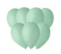 Aquamarine Green Biobased Natural Rubber Latex Balloons 23cm / 9 in - Pack of 20