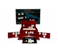 Aquamarine Professional Rummy Wooden Case For 6 Players Board Game
