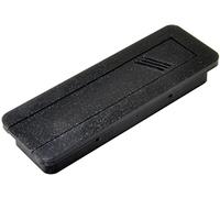 Aquameta Aquarium Feed Hole Cover for Fluval Flex 9 Gallon/34 L - Secure Escape & Intrusion Prevention - Easy Slide Mechanism - PETG Material - Black