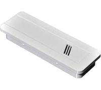 Aquameta Aquarium Feed Hole Cover for Fluval Flex 9 Gallon/34L - Secure Escape & Intrusion Prevention - Easy Slide Mechanism - PETG Material - White