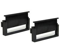 Aquameta Aquarium Intake Cover | Fluval Filter Protects Your Aquatic Inhabitants | Easy-Clean Design PETG Clip-On Snap Fit | Intake Filter Designed for Fluval Flex 9G/15G - Black