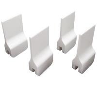 Aquameta Aquarium Lid Risers, for Fluval Flex Aquariums (White, for Flex 15)