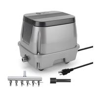 AquaMiracle Linear Air Pump, 635GPH Pond Bubbler Septic Air Pump, Energy Efficient Pond Aerator for Outdoor Ponds, Aquariums, Hydroponics, Water Treatment