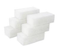 AQUANEAT 6-Pack Replacement Filter Sponge Pads, Aquarium Foam Insert Compatible with AquaClear 50, Fish Tank Filter Media