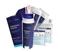 AQUANEXO 21 Parameters, 125 + 20 Drinking Water Test Strips + 2 x Coliform Bacteria Test, pH Test Strips, Water Tester Drinking Water, Water Hardness Measure, Drinking Water Hardness Test Strips
