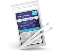 AQUANEXO 25 Water Hardness Test Strips Test Kit for Home Use, Measure Water Hardness, Water Tester Drinking Water with Colour Scale, Water Test Aquarium Accessories, Pool Test Strips as Pool Accessori