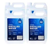 AQUANOIR Distilled Water 20L | Ideal Distilled Water for Steam Irons, CPAP Machine & Car Batteries | Purified Distilled Water for a Safe and Healthy Environment | Made in UK