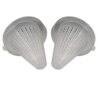 AquaOne Worm Feeder Cone x2 - controlled bloodworm/tubifex feeding for fish