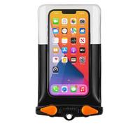 Aquapac Waterproof PlusPlus Phone Case, Lanyard, iPhone and Android, Made in the UK, Hiking, Mountain Biking, Running Accessory, Travel Essential, 5 Year Warranty, Eco Friendly, Black