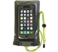 Aquapac Waterproof Plus Size Phone Case, Lanyard, iPhone and Android, Made in the UK, Hiking, Mountain Biking, Running Accessory, Travel Essential, 5 Year Warranty, Eco Friendly - Grey