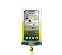 Aquapac Waterproof Phone Case, Small, Lime Green, Lanyard, iPhone and Android, Made in The UK, Hiking, Mountain Biking, Running Accessory, Floating, 5 Year Warranty. IPX8 certified to 30 ft.