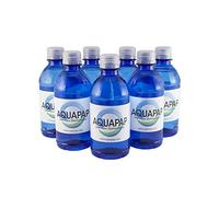 AQUAPAP 12 Ounce 8 Pack Vapor Distilled CPAP Water | 1-2 nites per Bottle | for use with Resmed and Respironics Machines