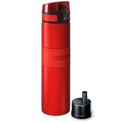 AQUAPHOR 1 x AQUAPHOR City Cool Bottle with 1 x City filter in Mineral Red