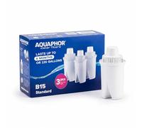 AQUAPHOR B15 3 Pack Water Filter Cartridges, up to 170L Filtered Water