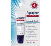 Aquaphor Lip Repair Ointment - Long-lasting Moisture to Soothe Dry Chapped Lips - .35 fl. oz. Tube