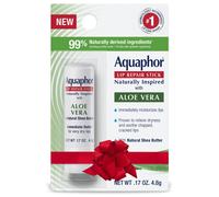 Aquaphor Naturally Inspired Lip Repair Stick with Aloe Vera and Shea Butter Hydrating Lip Balm Stick Immediately Relieves Dryness and Soothes Chapped