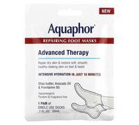 Aquaphor, Repairing Foot Masks, 1 Pair, .7 fl oz (20 ml)