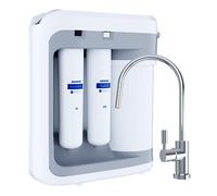 AQUAPHOR RO-202S | Premium Reverse Osmosis Under Sink Drinking Water Filtration System | Fully Automatic Unit | Removes Limescale, Bacteria, Heavy Metals, Pesticides