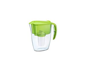 AQUAPHOR Smile Compact Fridge Water Filter Jug, Includes 1x A5 Filter Cartridge to Reduce Limescale, Chlorine & Heavy Metals, Plastic, Volume 2.9