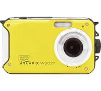 Aquapix W3027 'Wave' Underwater Camera, Waterproof to 3 m, 2.7 Inch Display, up to 30 MP Resolution, 4X Digital Zoom, 5 MP Sensor, Yellow