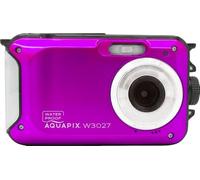 Aquapix W3027 'Wave' Underwater Camera, Waterproof to 3 m, 2.7 Inch Display, up to 30 MP Resolution, 4X Digital Zoom, 5 MP Sensor, Pink
