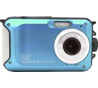Aquapix W3027 'Wave' Underwater Camera, Waterproof up to 3 m, 2.7 Inch Display, up to 30 MP Resolution, 4x Digital Zoom, 5 MP Sensor, Ice Blue