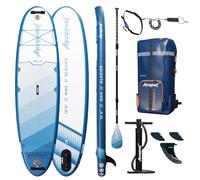 Aquaplanet MAX 10’6″ Inflatable Paddle Board Package - Glacier