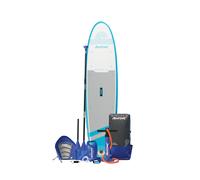 Aquaplanet ROCKIT 10’2" Inflatable Paddle Board/Kayak Package - Blue