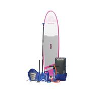 Aquaplanet ROCKIT 10’2" Inflatable Paddle Board/Kayak Package - Pink