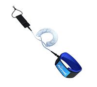 AQUAPLANET SUP Deluxe Coiled Leash for Stand Up Paddle Boarding