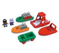 AquaPlay 8700000272 BoatSet-Accessories Waterways or for The Bath, 4 (US IMPORT)