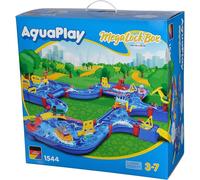AquaPlay Mega Lock Box, 62-Piece Water Table playset, Outdoor Garden Toy Suitable for Ages 3+