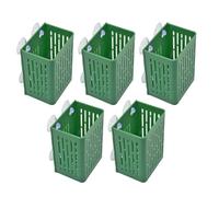 Aquaponics Plant Holder, Fish Tank Growing System, 5-Piece Floating Suction Cup Design, Gadget for Pet Lovers Breeders Betta Geckos Water, Practical Supplies, Handy Holder for Indoor Daily Planting