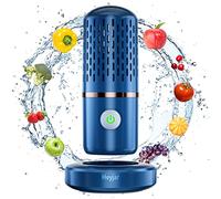 Aquapur Fruit Cleaner Device, Vegetable, Rice, Tableware Purifier with OH-ion Purification Technology (Blue)