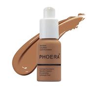 Aquapurity Phoera® Full Coverage Foundation Soft Matte Oil Control Concealer 30ml Flawless Cream Smooth Long Lasting (109 MOCHA)