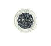 AQUAPURITY PHOERA GLITTER EYESHADOW PRESSED PIGMENT SHIMMER METALLIC EYE SHADOW EYE FACE BODY PALETTE SPARKLY MAKEUP (102 BLACK)
