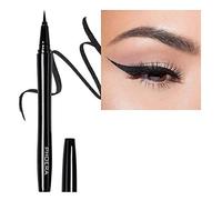AQUAPURITY PHOERA® WATERPROOF LIQUID EYELINER PEN BROWN BLACK AND 4 MORE COLOURS SMUDGE PROOF EYE LINER LONG LASTING MAKEUP COSMETICS UK (104 BLACK SHIMMER)