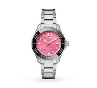 Tag Heuer Rose Wbp231j.ba0618 Aquaracer Professional 300 Date Stainless-steel and 0.078ct Diamond Automatic Watch 1 Size
