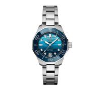 Aquaracer Professional 300 Date 36mm Ladies Watch Blue
