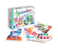 Aquarellum Kids Paint By Numbers - Unicorns And Pegasus - Kids Art