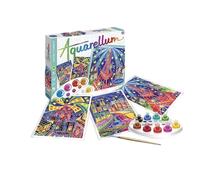 Aquarellum painting Paris By Night Multicoloured one size